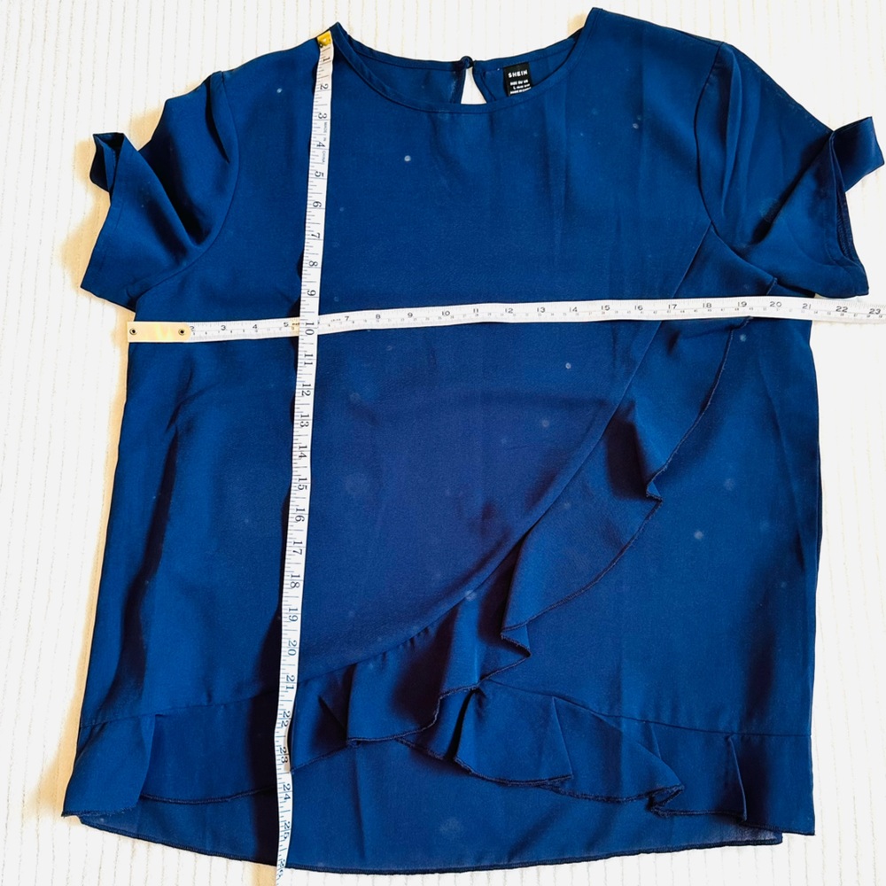 Shein Ruffle Top - Picture 7 of 8